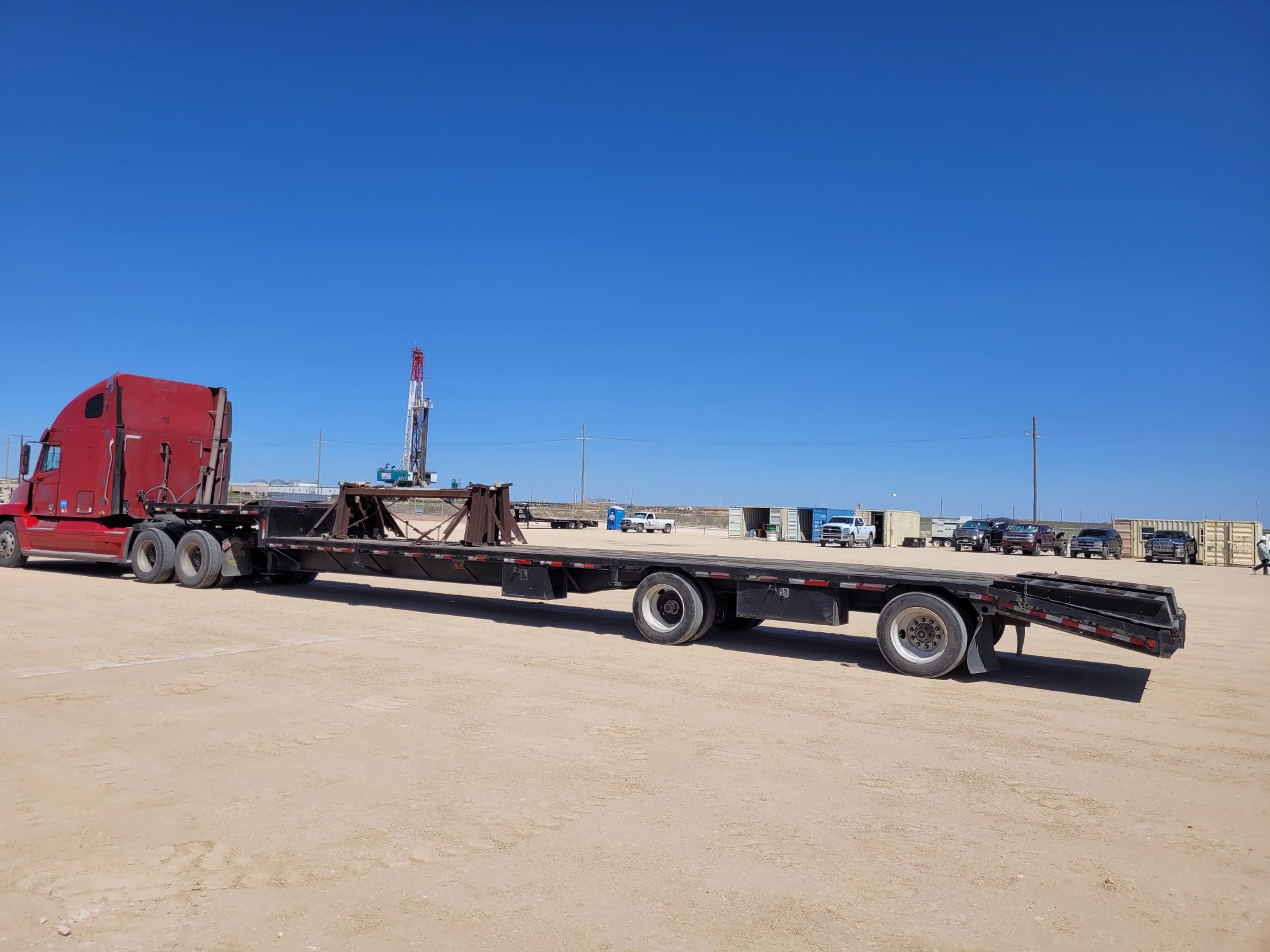 53' Step Deck with Ramps - View 1